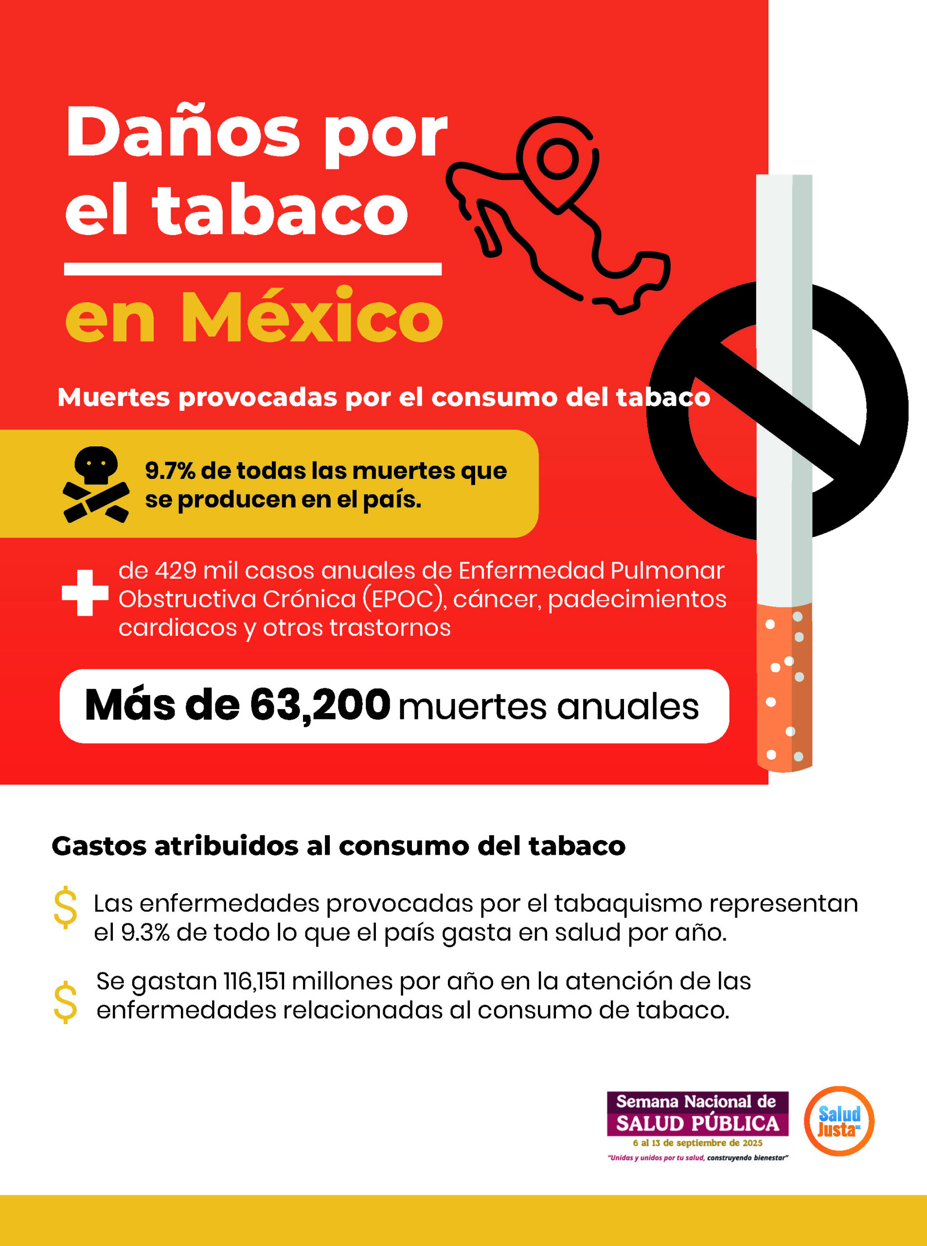 Daños por el tabaco en México